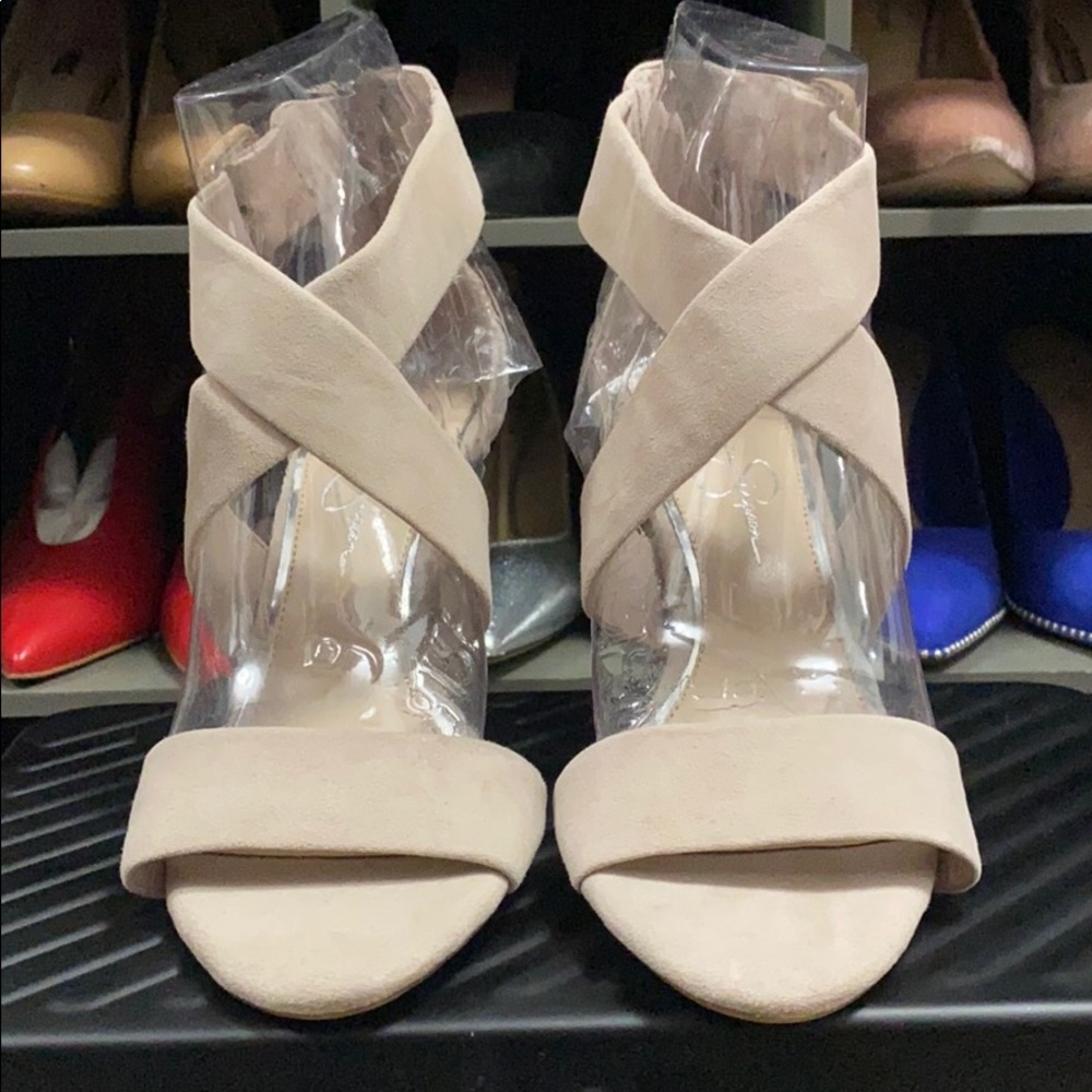 Jessica Simson Oat Heels